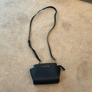 Black Michael Kors cross body bag